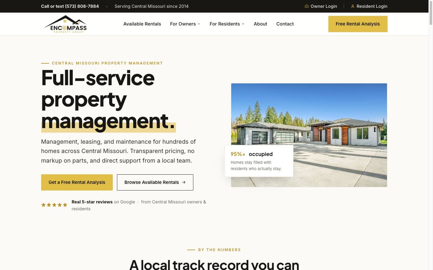 Encompass Property Group website
