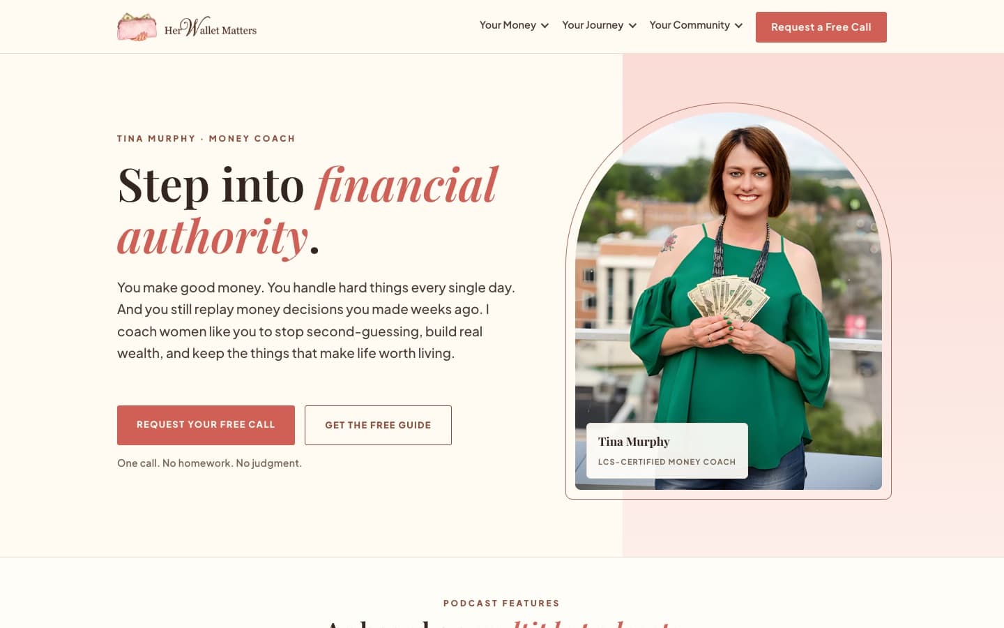 Her Wallet Matters website
